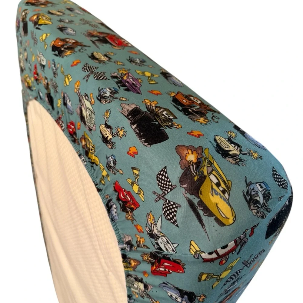 Posh Peanut Disney Pixar Cars Bedding crib sheet